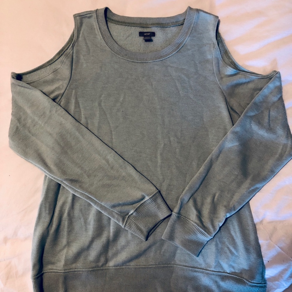 Aerie seafoam green sweater